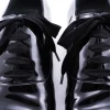 Black Barathea Evening Shoelaces