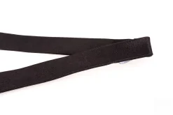 Black Diamond Silk Satin Self-Tie Bow Tie