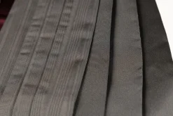 Black Silk Faille Grosgrain Cummerbund