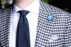 Blue Delphinium Boutonnière Flower