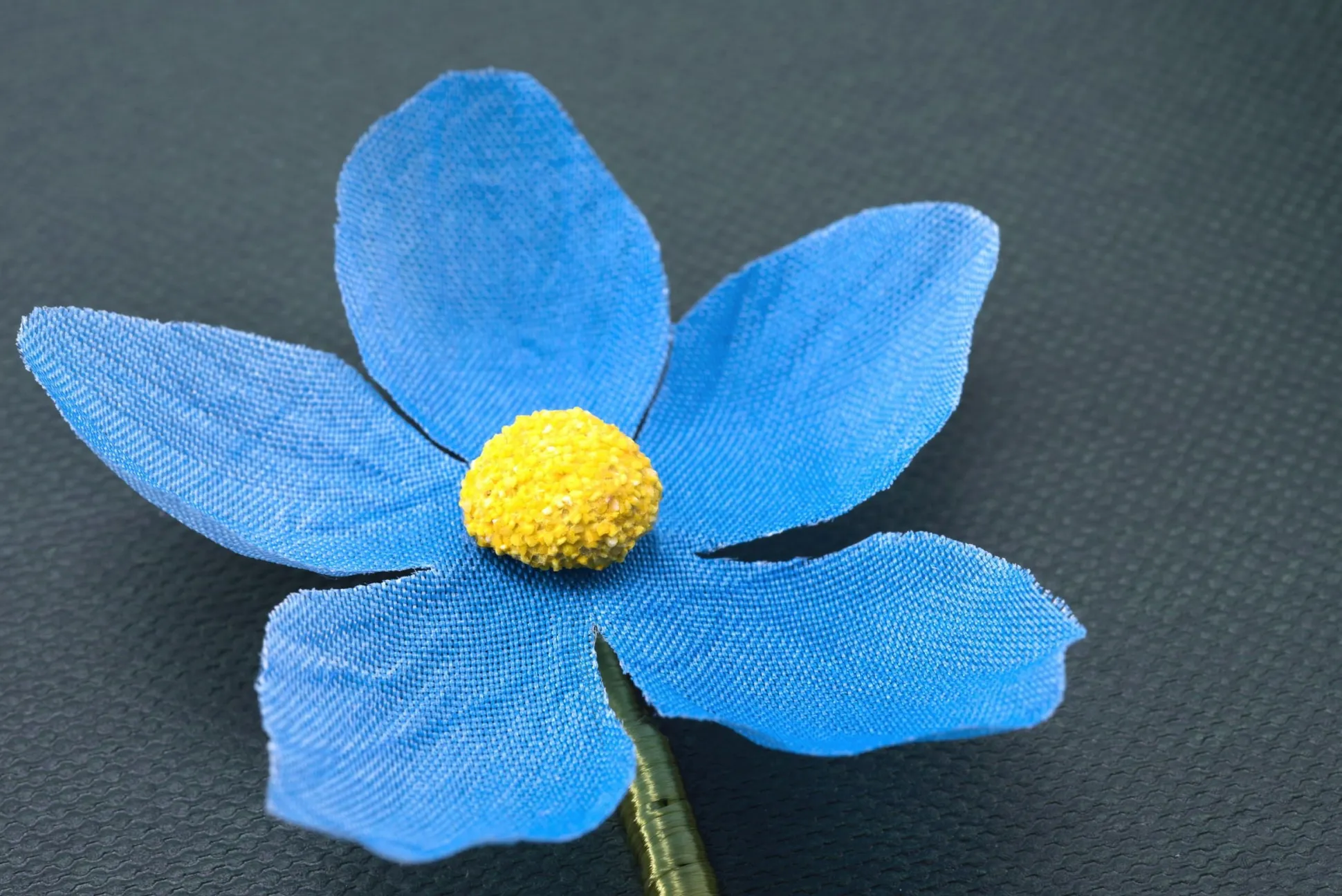 Blue Forget-Me-Not Boutonnière Flower