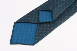 Bottle Green Macclesfield Neats Madder Silk Tie
