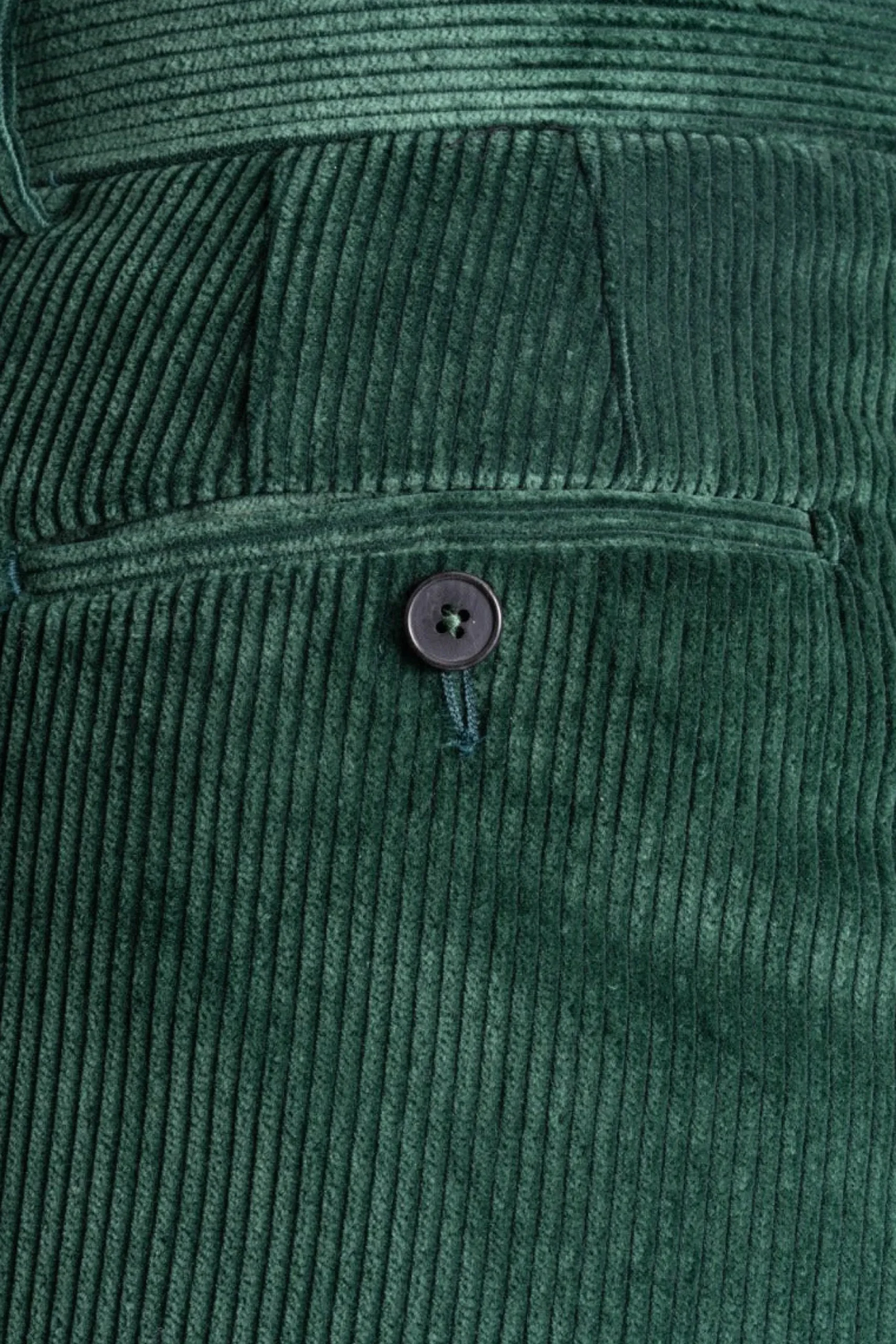 British Racing Green Stancliffe Corduroy Trousers
