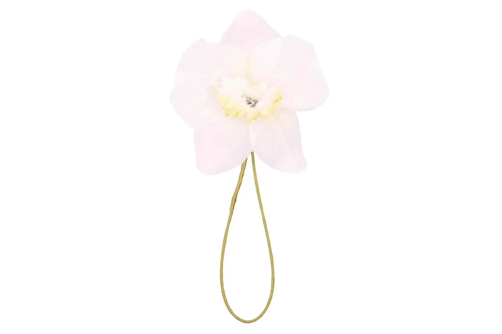 Champagne Orchid Boutonnière Flower
