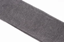 Charcoal Gray & White Two-Tone Solid Socks