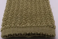 Chartreuse Green Silk Knit Tie