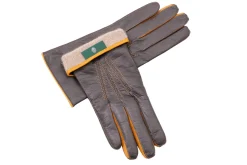 Dark Brown Touchscreen Lamb Nappa Gloves