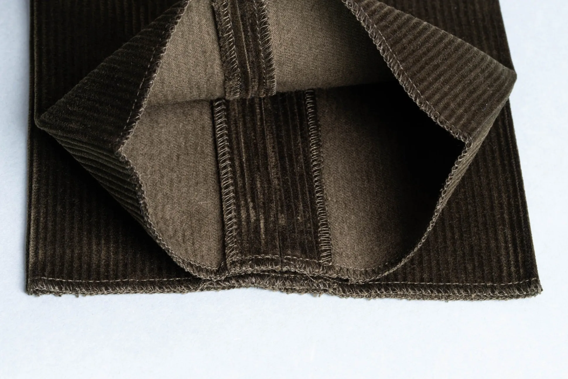 Dark Olive Stancliffe Corduroy Trousers