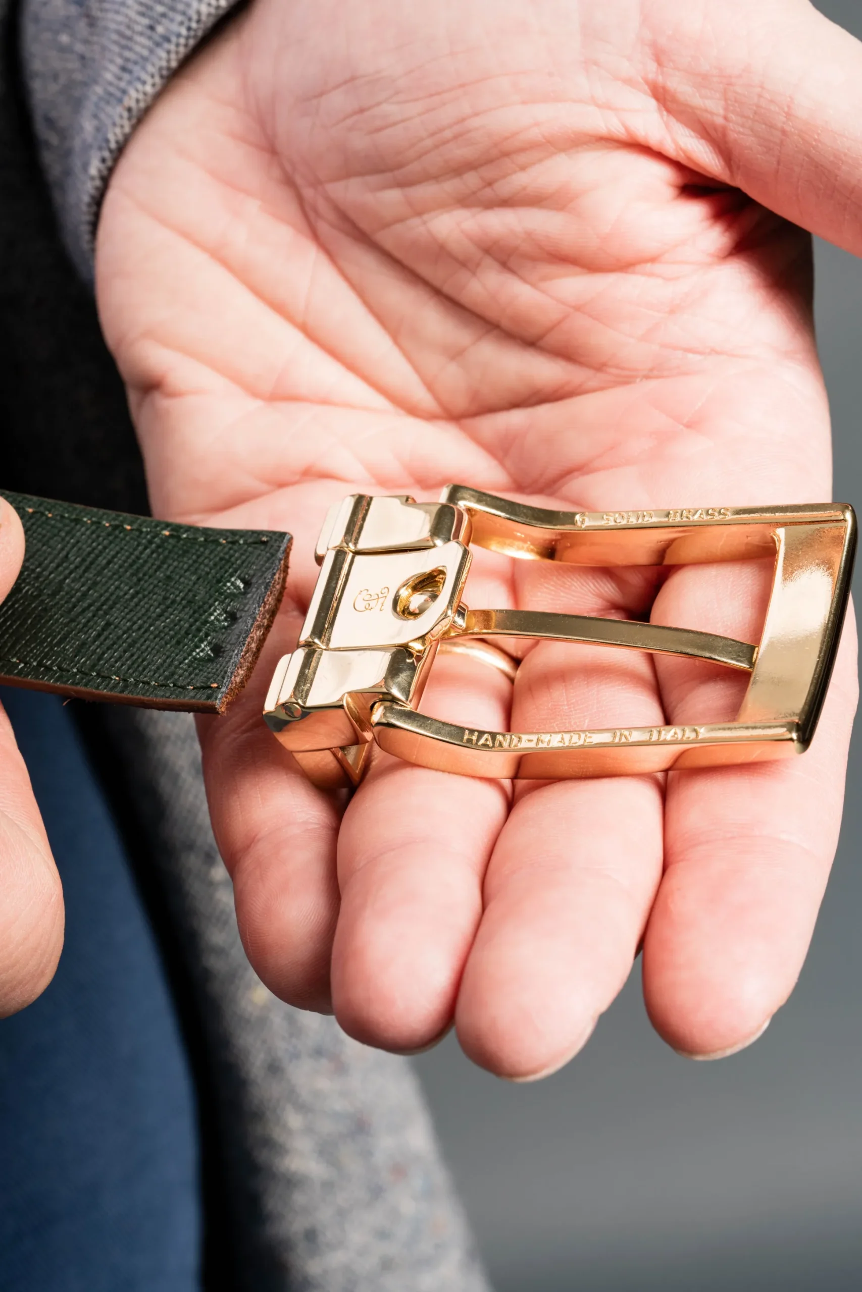 Edmund Gold Belt Buckle