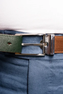 Edmund Silver Belt Buckle
