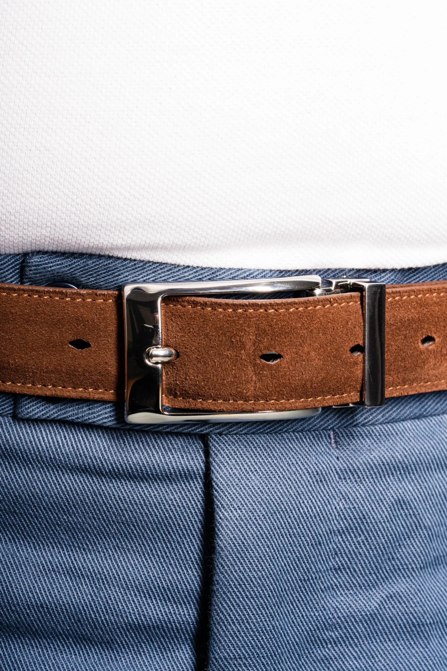 Edmund Silver Belt Buckle