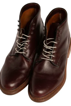 Flat Medium Gray Waxed Cotton Shoelaces