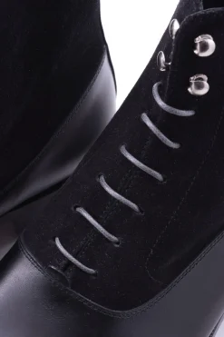Flat Mid Gray Waxed Cotton Shoelaces