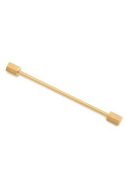 Gold Hex End Collar Bar