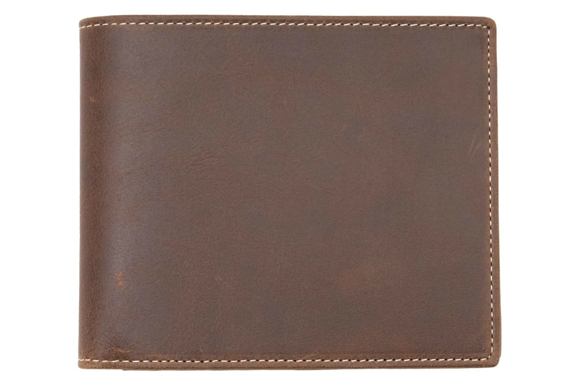 Le Grand 10 Card Antique Mahogany Leather Wallet