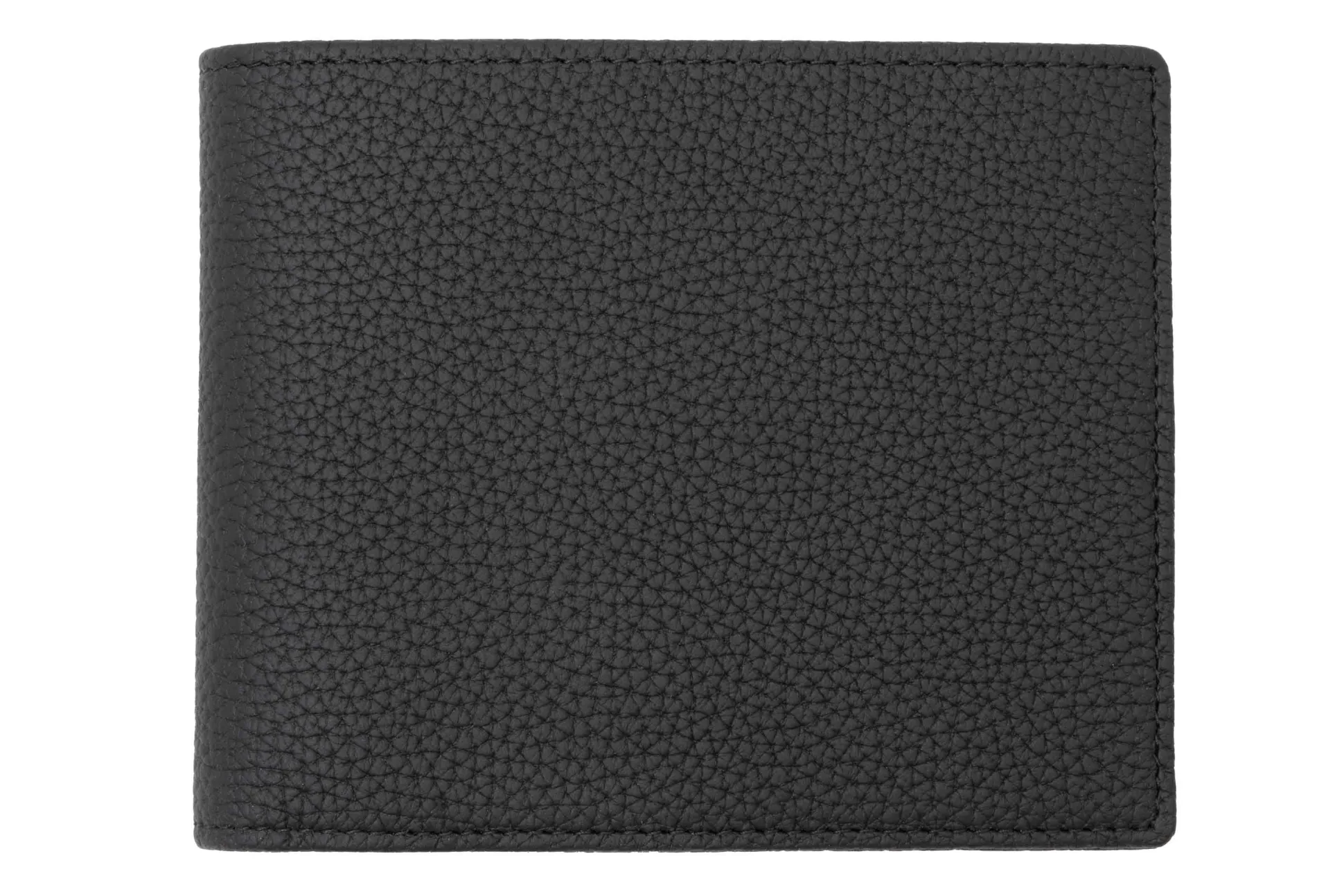 Le Grand 10 Card Black Togo Calf Leather Wallet