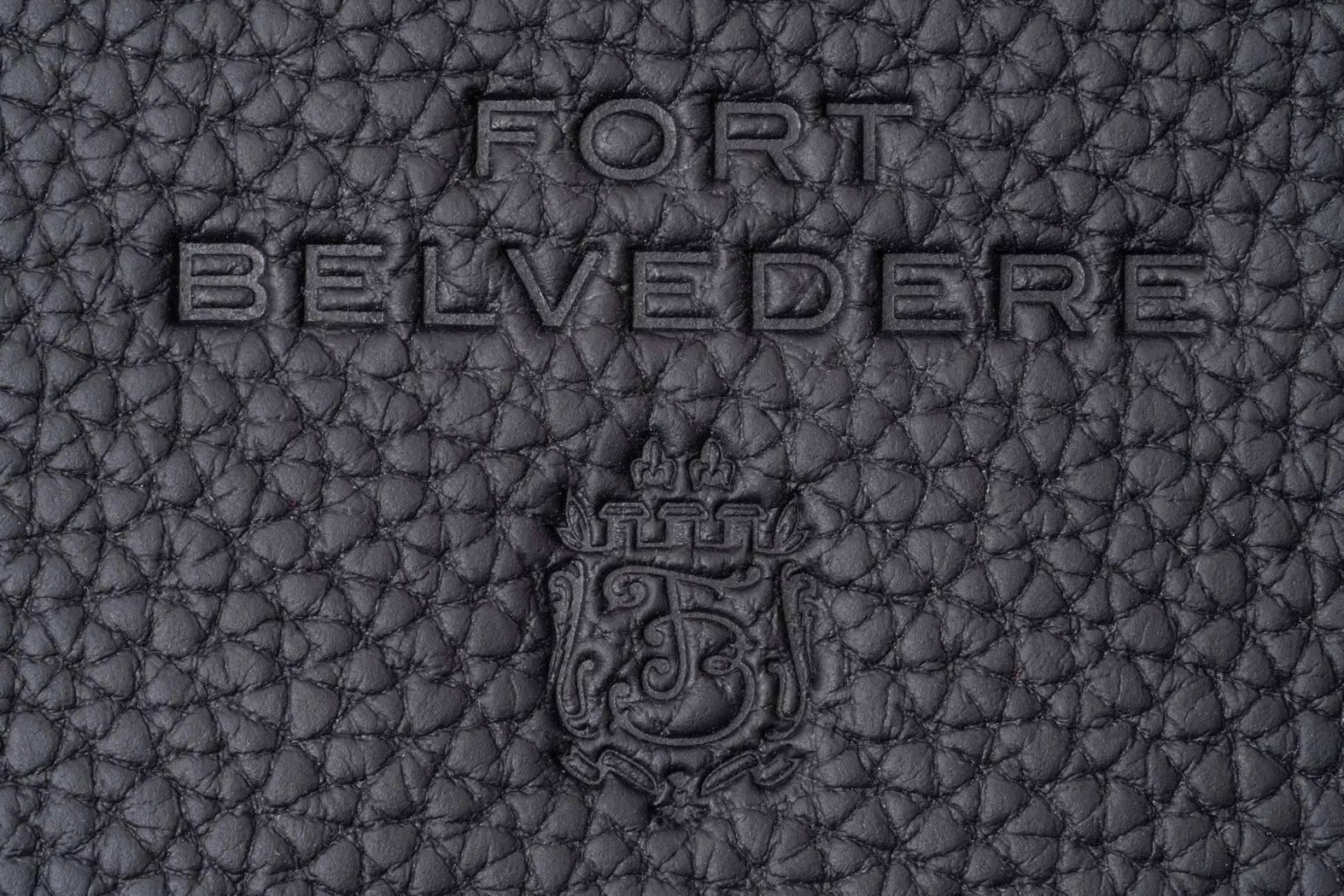 Le Grand 10 Card Black Togo Calf Leather Wallet