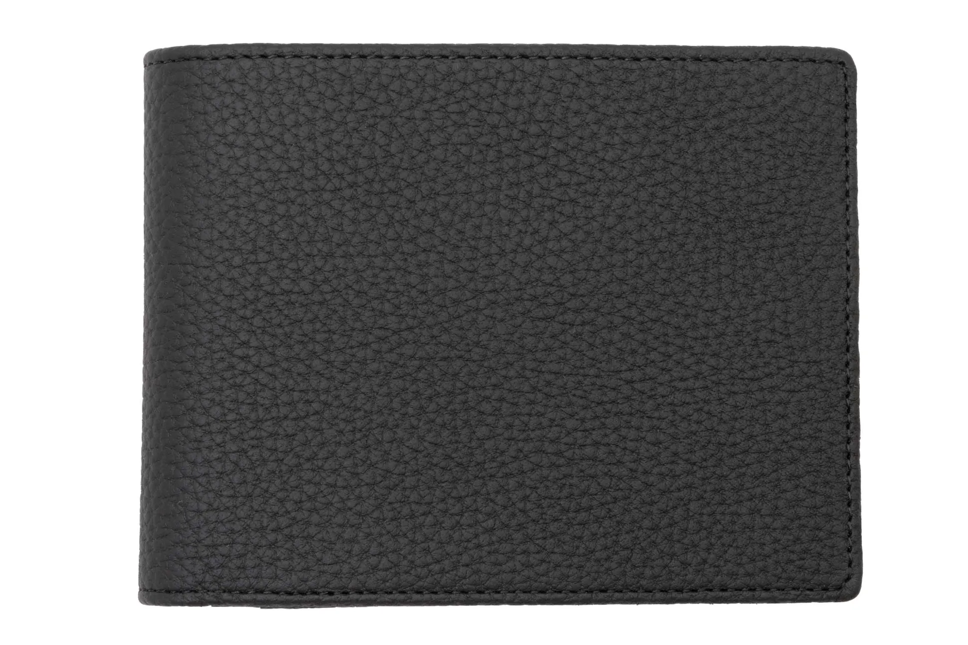 Le Grand 10 Card Black Togo Calf Leather Wallet