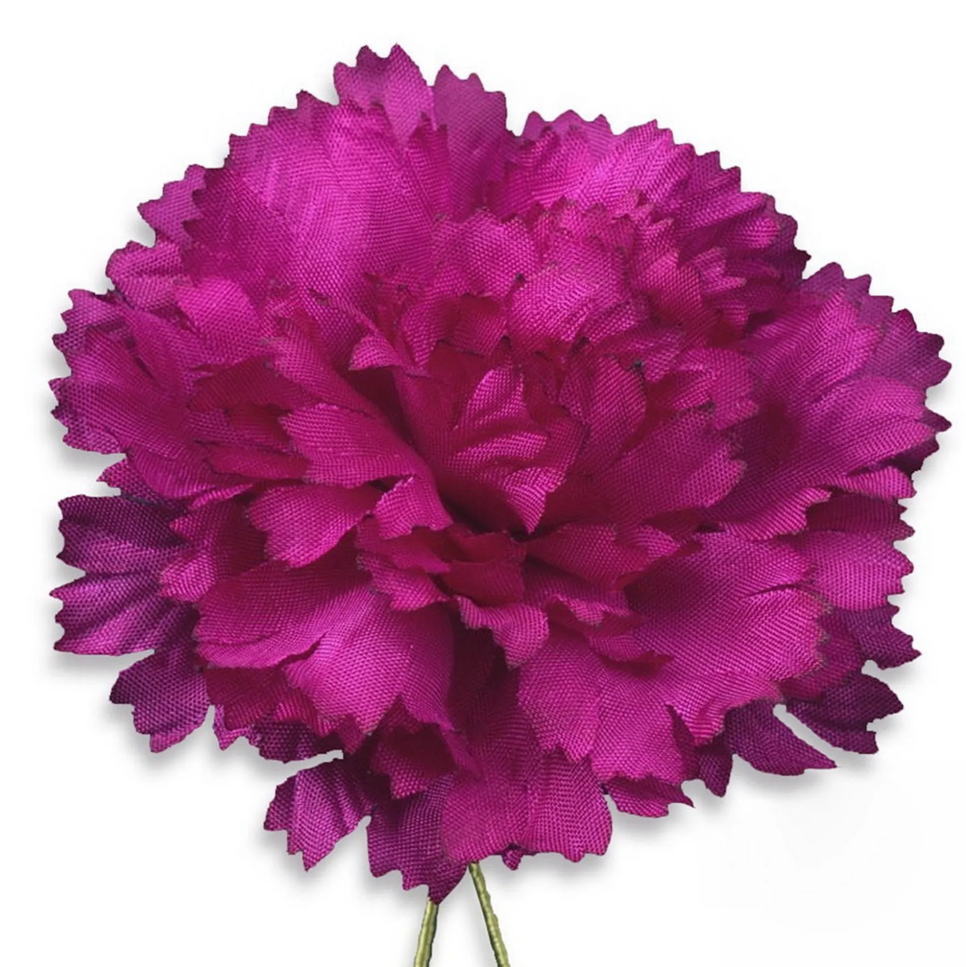 Life-Sized Purple Carnation Boutonnière Flower