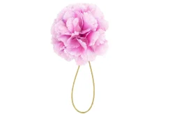 Life-Size Pale Pink Carnation Boutonnière Flower