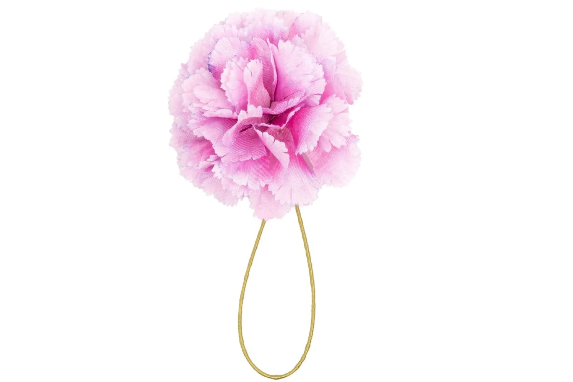 Life-Size Pale Pink Carnation Boutonnière Flower