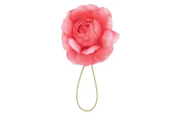 Magenta Camellia Boutonnière Flower