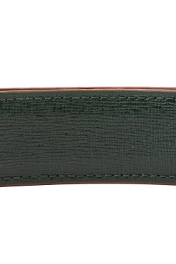 Medium Brown Natural Vegetable Tanned Leather Belt