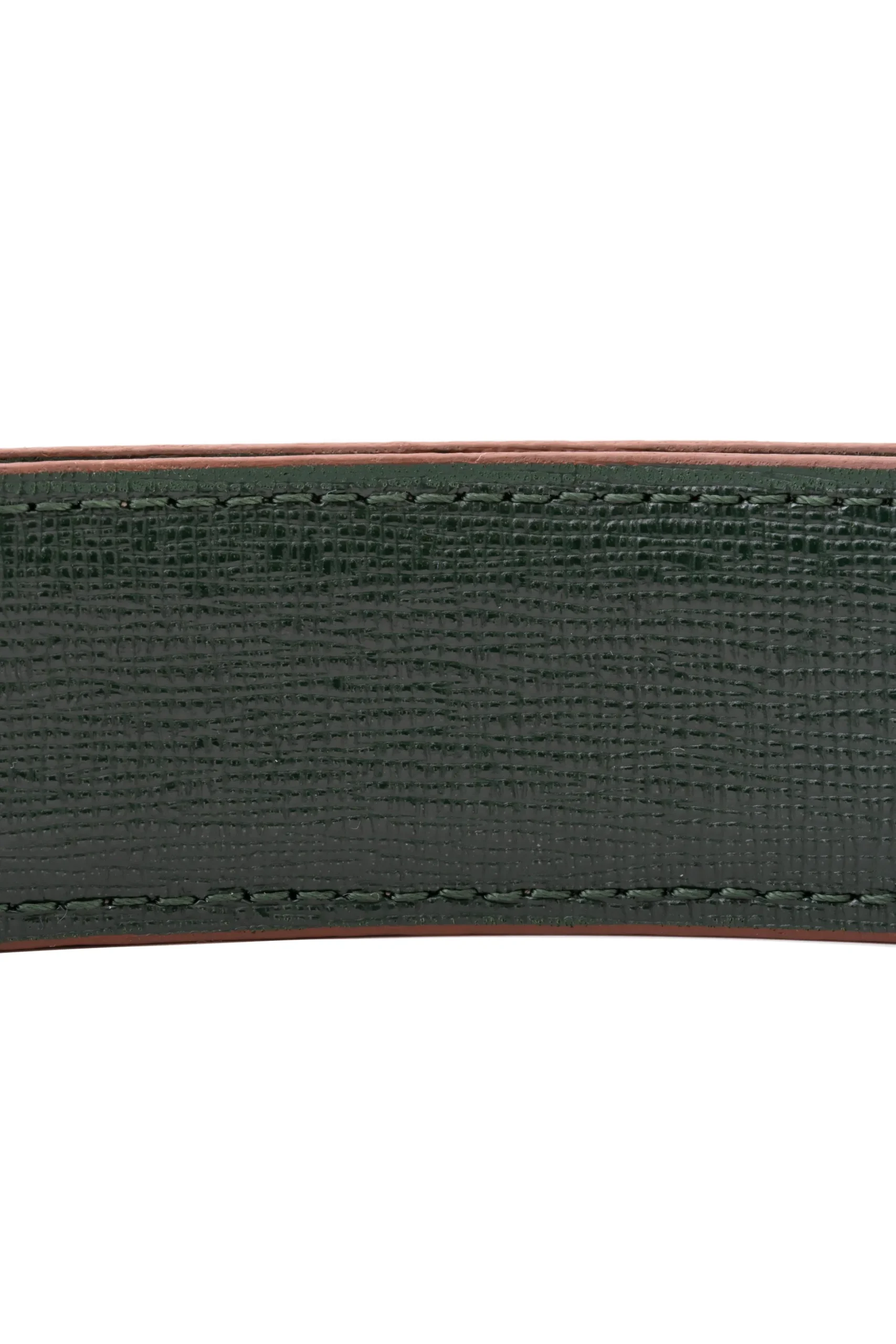 Medium Brown Natural Vegetable Tanned Leather Belt