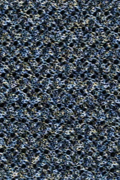 Melange Blue & Green Silk Knit Tie