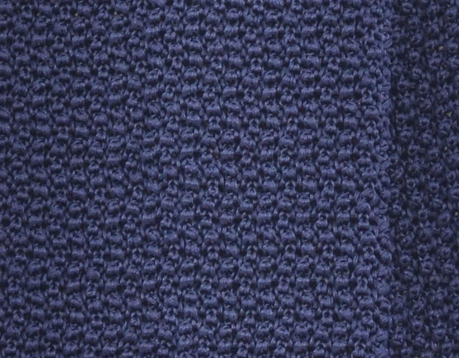 Navy Silk Knit Tie