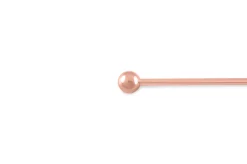Rose Gold Ball End Collar Bar