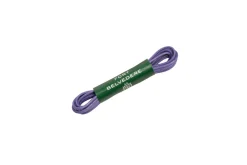Round Dark Violet Waxed Cotton Bootlaces