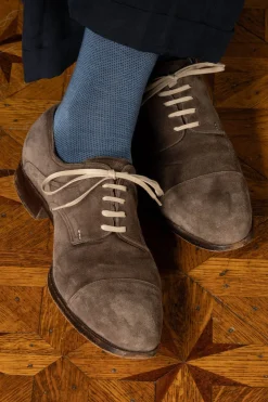 Round Intense Beige Waxed Cotton Shoelaces