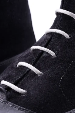 Round Light Gray Waxed Cotton Bootlaces