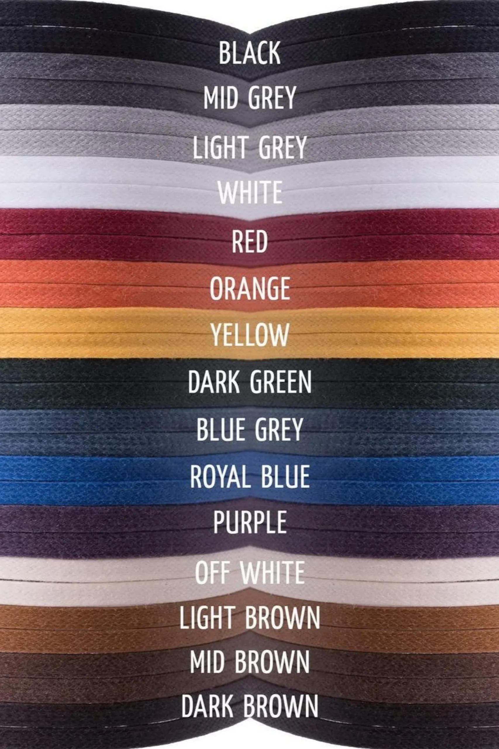 Round Light Gray Waxed Cotton Bootlaces