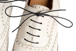 Round Navy Waxed Cotton Bootlaces
