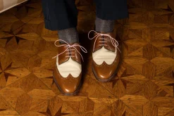 Round Pale Pink Waxed Cotton Bootlaces