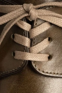Round Sand Waxed Cotton Shoelaces