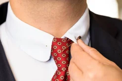 Silver Hex End Collar Bar