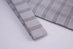 Silver Striped Formal Wedding Ascot