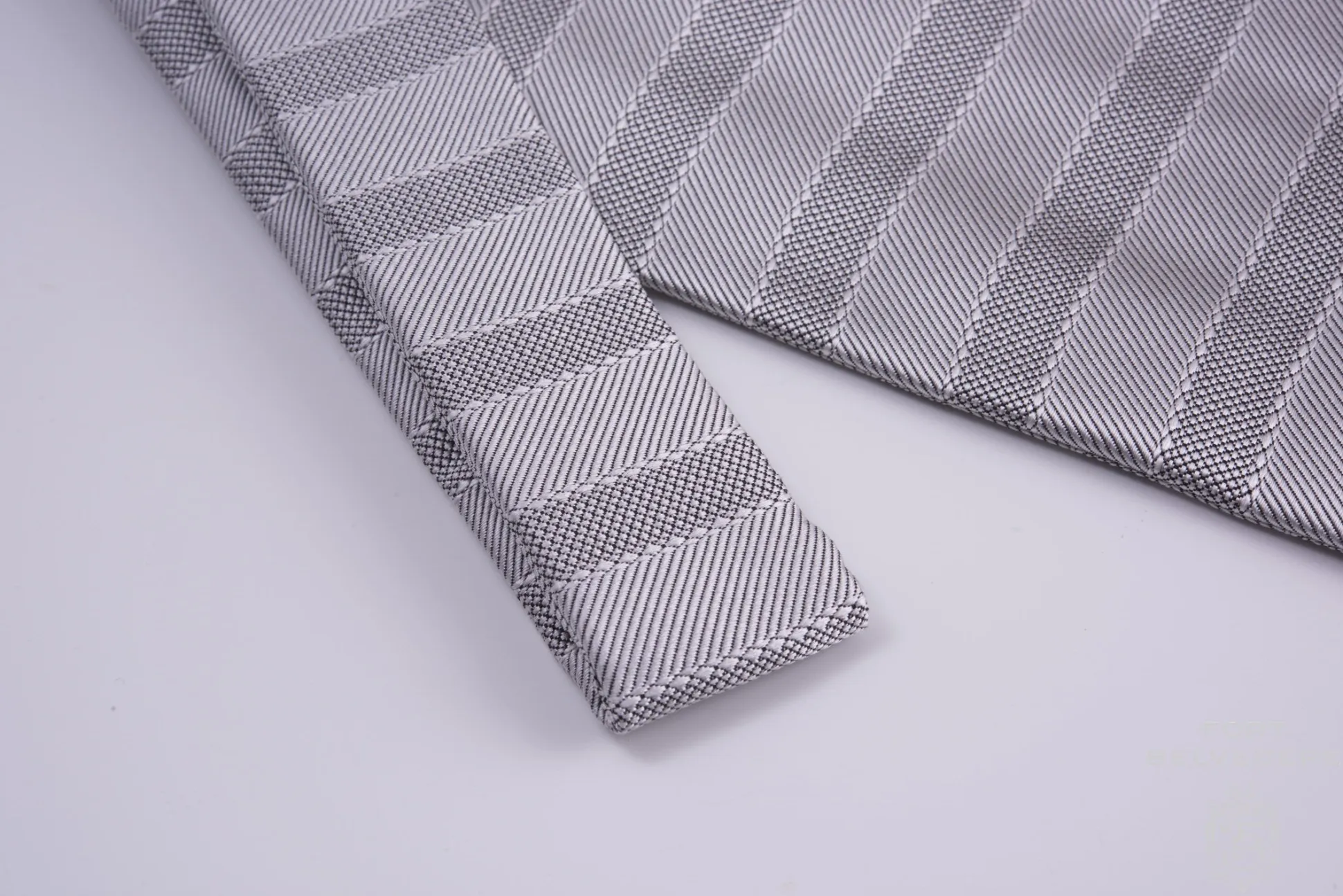 Silver Striped Formal Wedding Ascot