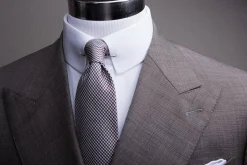 Small Silver 45mm Collar Clip for Narrow Shirt Collars