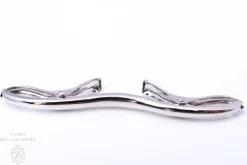 Small Silver 45mm Collar Clip for Narrow Shirt Collars