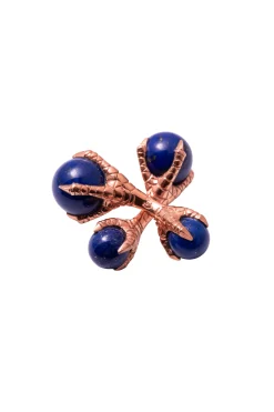 Solid Rose Gold Eagle Talon with Ball Cufflinks