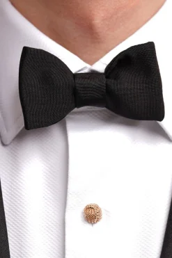 Solid Rose Gold Monkey Fist Knot Studs