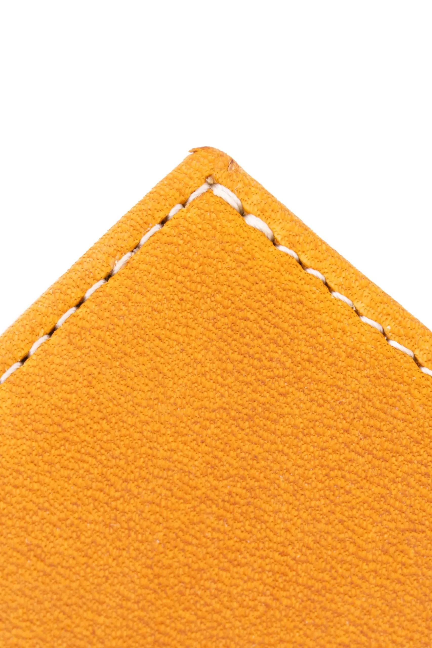 Vintage Gold Full-Grain Leather Passport Holder