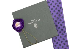 Violet Ranunculus Boutonnière Flower