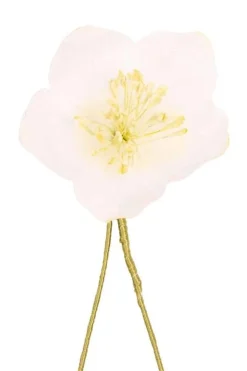 White Christmas Rose Boutonnière Flower