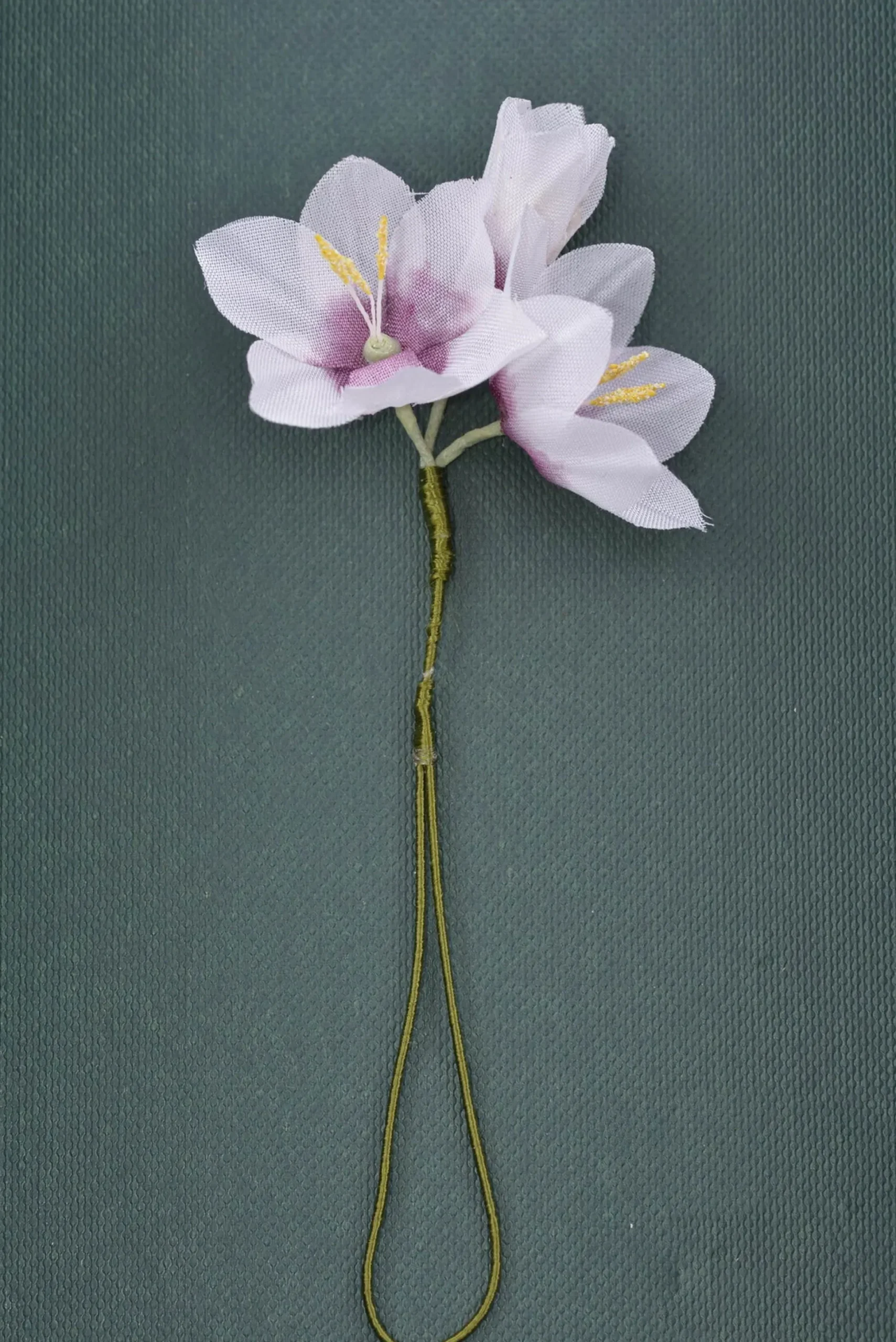 White Ixia Boutonnière Flower