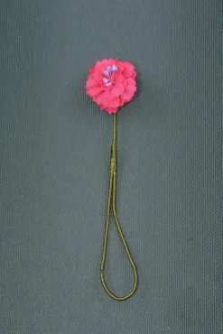 Young Hill Geranium Silk Boutonnière Flower
